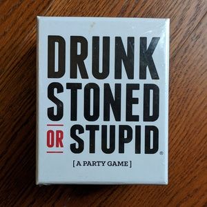 NWT Drunk Stoned or Stupid Card Game